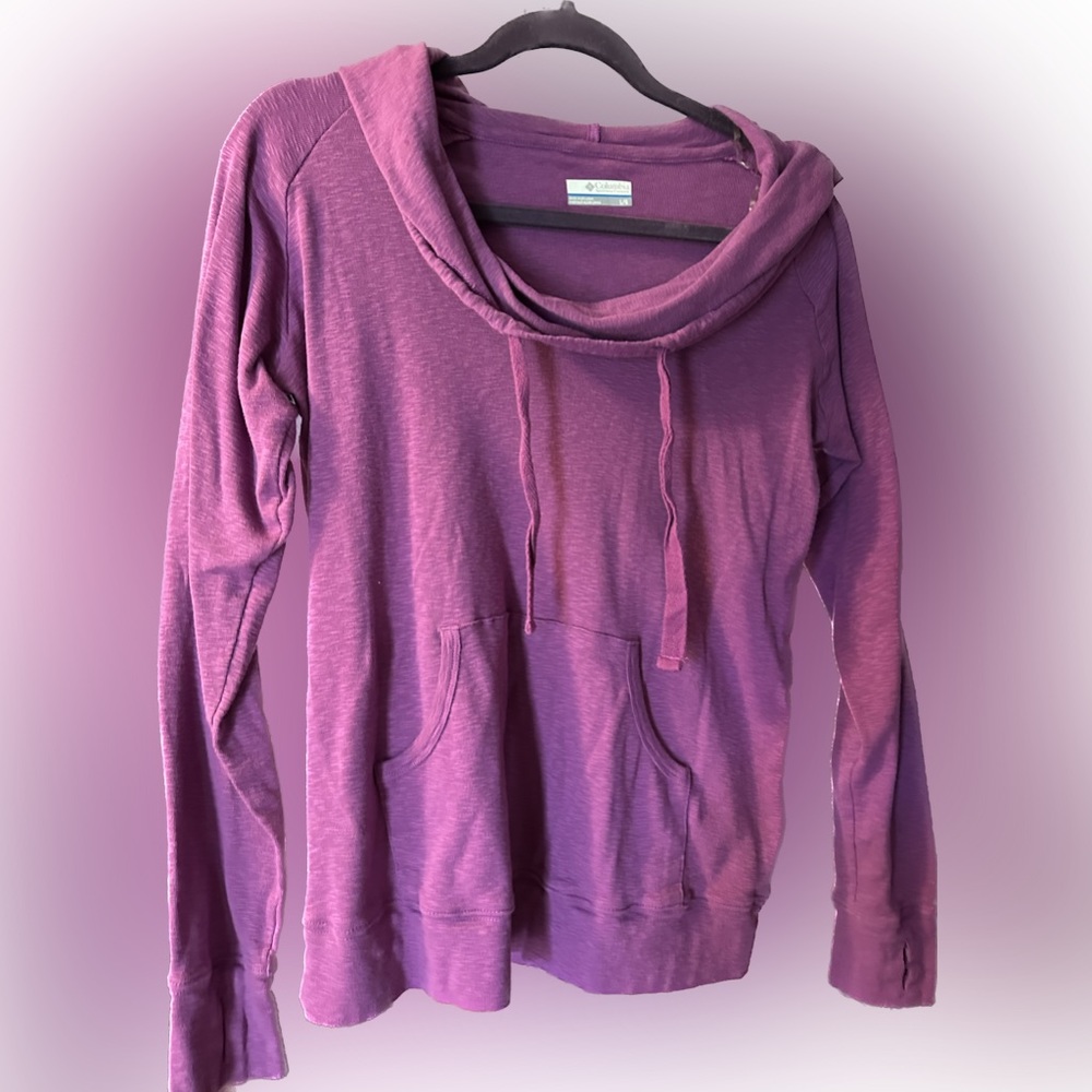 Columbia size large loose neck hoodie